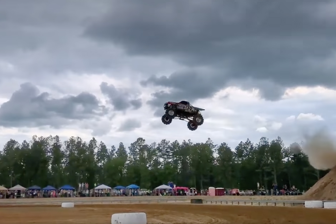 Record Breaker: Jake Burton Launches Mega Truck Over 298 Feet Record Breaker: Jake Burton Launches Mega Truck Over 298 Feet